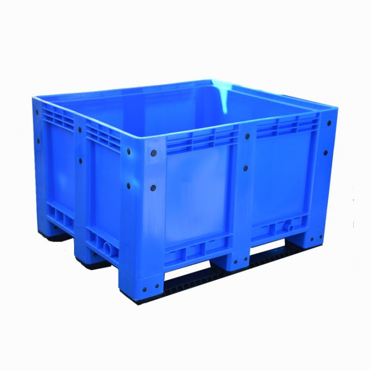 HDPE Plastic Pallet Box - Durable Stackable Logistics Container