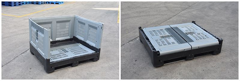 Heavy-Duty HDPE Plastic Agricultural Bins & Pallet Containers