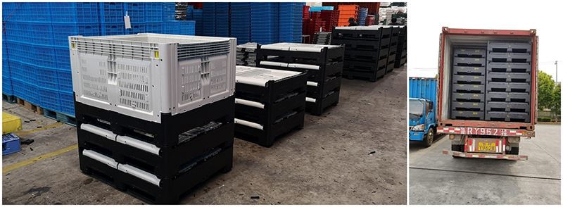 Heavy-Duty HDPE Plastic Agricultural Bins & Pallet Containers