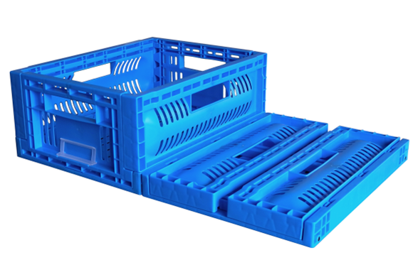 Durable Stackable HDPE Small Foldable Crate for Storage