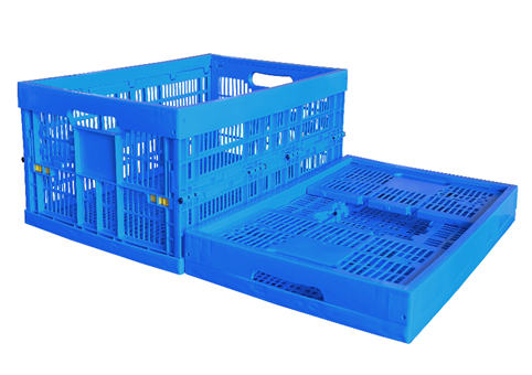 Durable Stackable HDPE Small Foldable Crate for Storage image 3