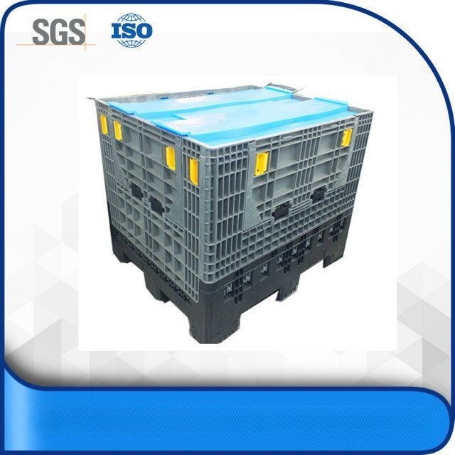 Stackable HDPE Folding Plastic Pallet for Bulk Shipping