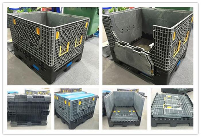 Large HDPE Folding Plastic Pallet for Bulk Shipping