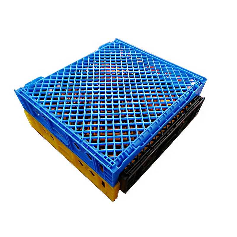 Durable HDPE Stackable Toast Crates for Bakery & Logistics
