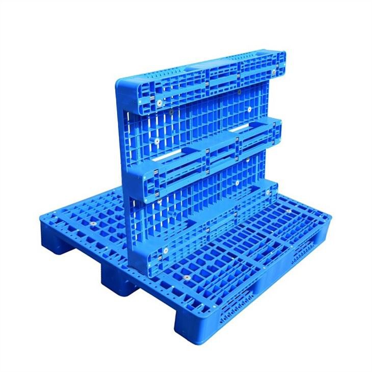 Heavy Duty HDPE 1100x1100mm Stackable Plastic Pallet image 2