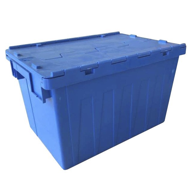 Durable HDPE Stackable Plastic Moving Boxes Wholesale image 3
