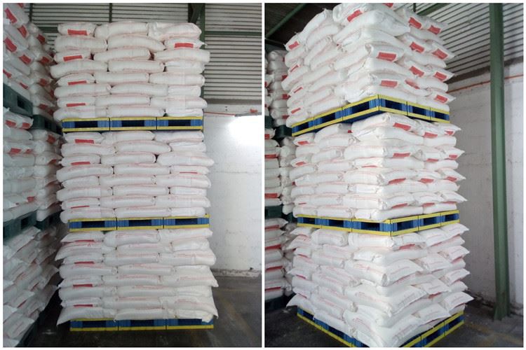 Heavy Duty Blue Stackable HDPE Plastic Pallet for Logistics