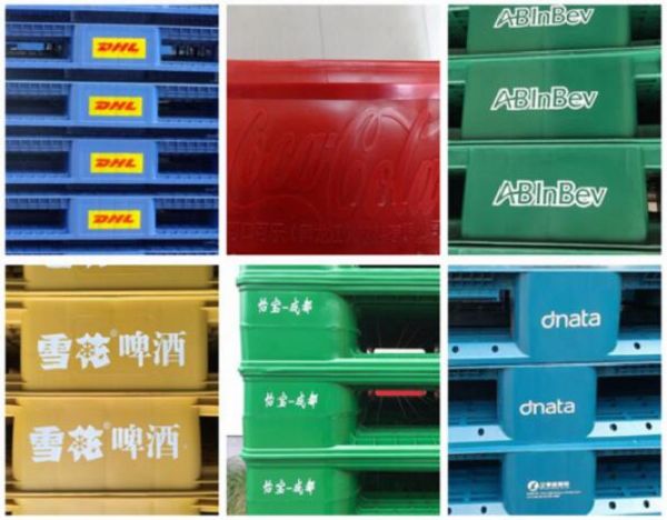 Durable 2000x2000mm 10 Ton HDPE Plastic Pallet