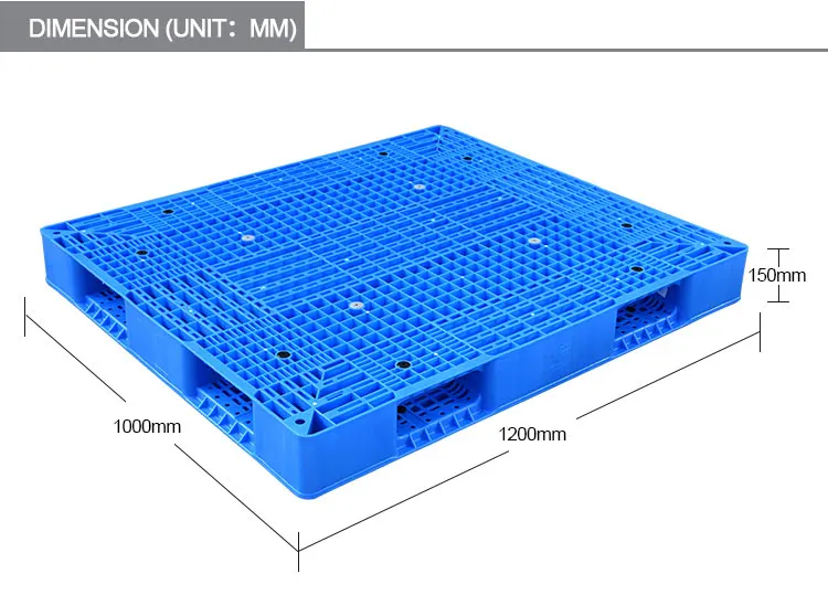Reversible HDPE Plastic Pallet | Heavy Duty Stackable Pallet