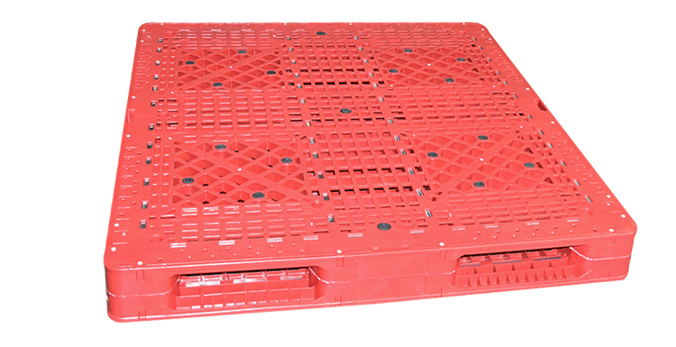 Durable Double Faced HDPE Plastic Pallet for Beverage Industry