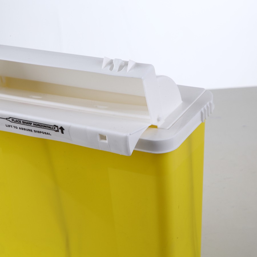 Heavy-Duty HDPE Disposable Sharps Containers for Hospitals image 2