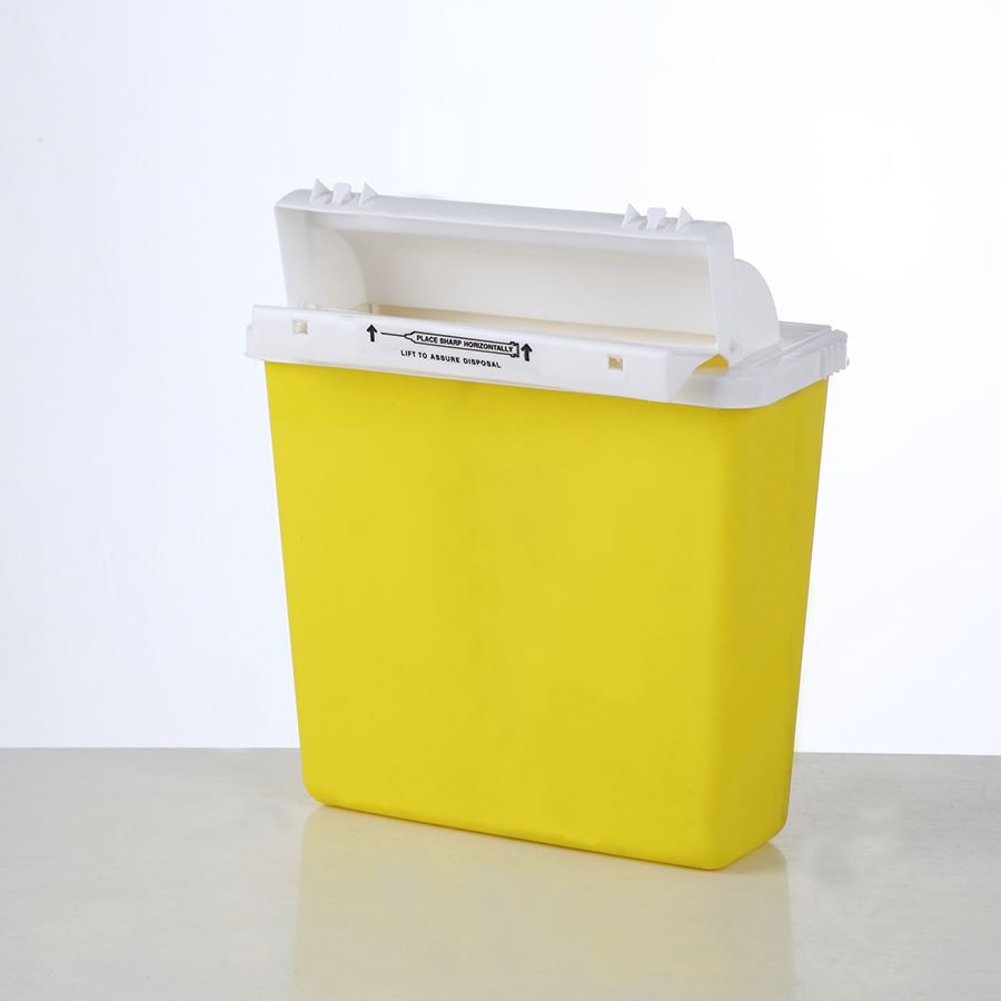 Heavy-Duty HDPE Disposable Sharps Containers for Hospitals
