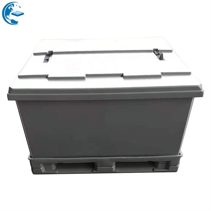 Heavy Duty Corrugated Plastic Pallet Box | Stackable & Durable image 2