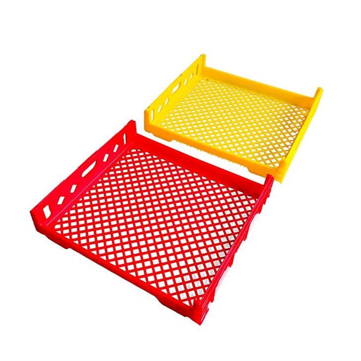 HDPE Plastic Toast Crate | Stackable Food Storage Container image 2