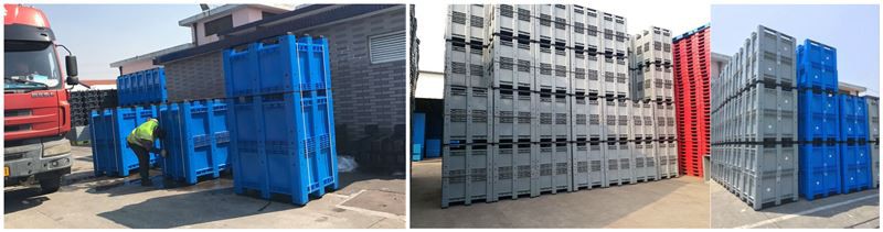 Durable HDPE Agriculture Stackable Plastic Pallet Box