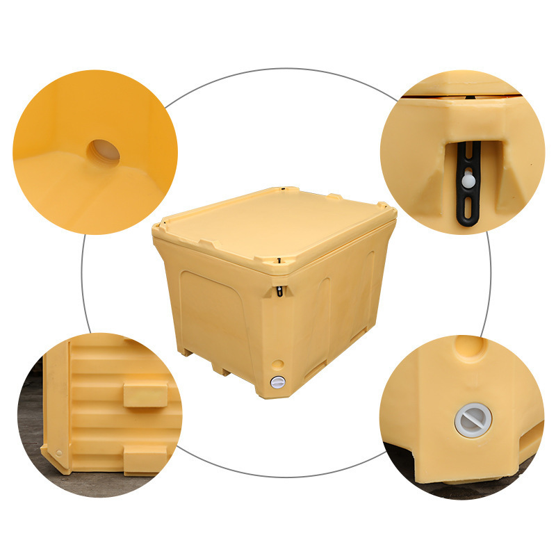 Durable Insulated Rotomolding Fish Ice Tub - Food-Grade HDPE
