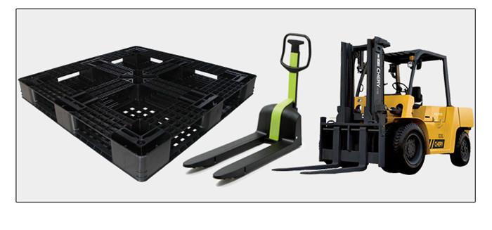 Lightweight HDPE Single-Use Plastic Pallet for Logistics