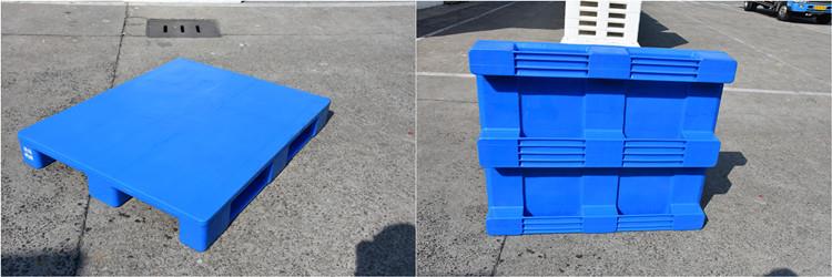 Durable Plastic Pallet Durable Blue Heavy Duty HDPE Stackable Plastic Pallet for Export