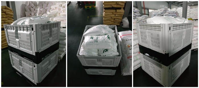 Heavy Duty Foldable HDPE Plastic Pallet Box for Logistics