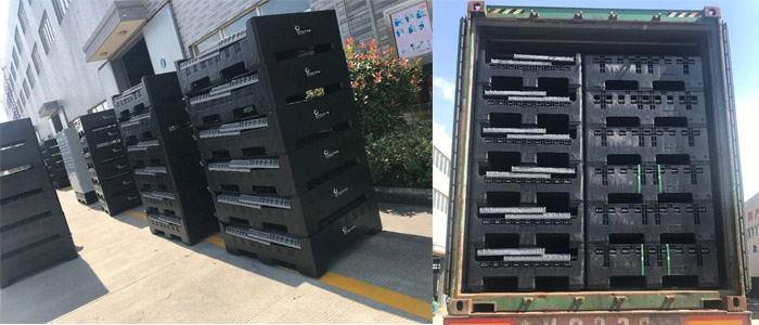 Affordable Foldable HDPE Plastic Pallet Box for Logistics