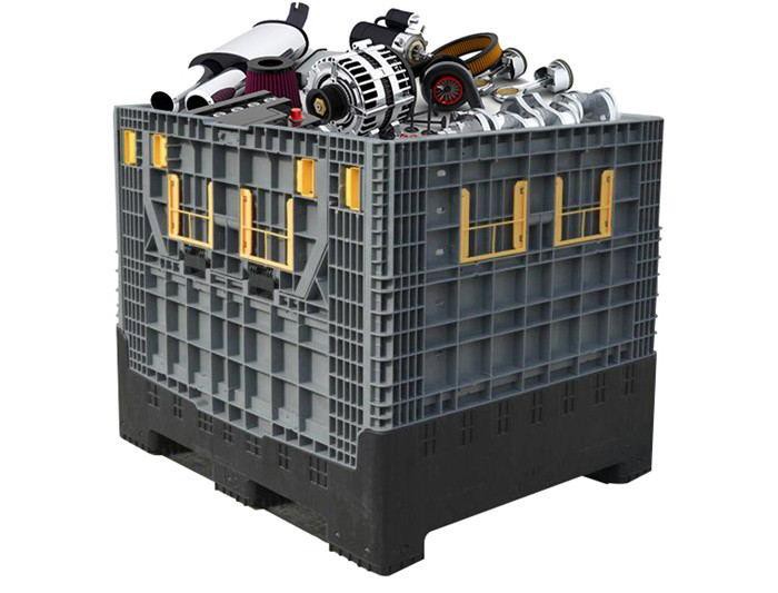Affordable Foldable HDPE Plastic Pallet Box for Logistics