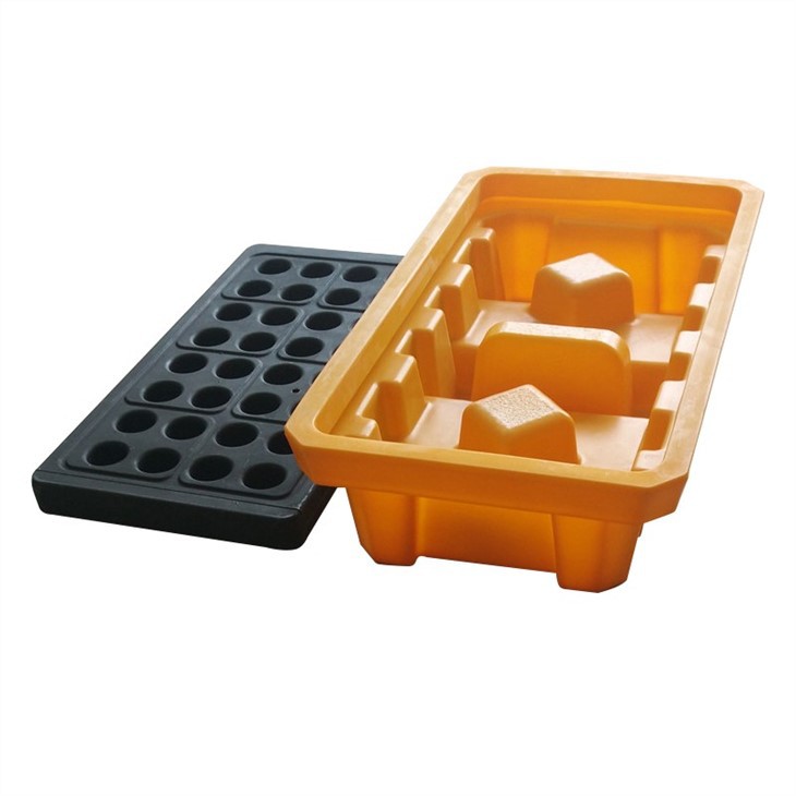 HDPE Spill Containment Pallet for Drums with Drain - Durable & Stackable image 7