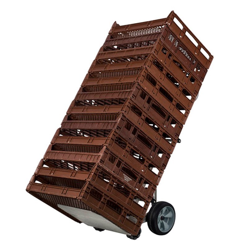 HDPE Stackable Bakery Crate for Fresh Pastry Storage