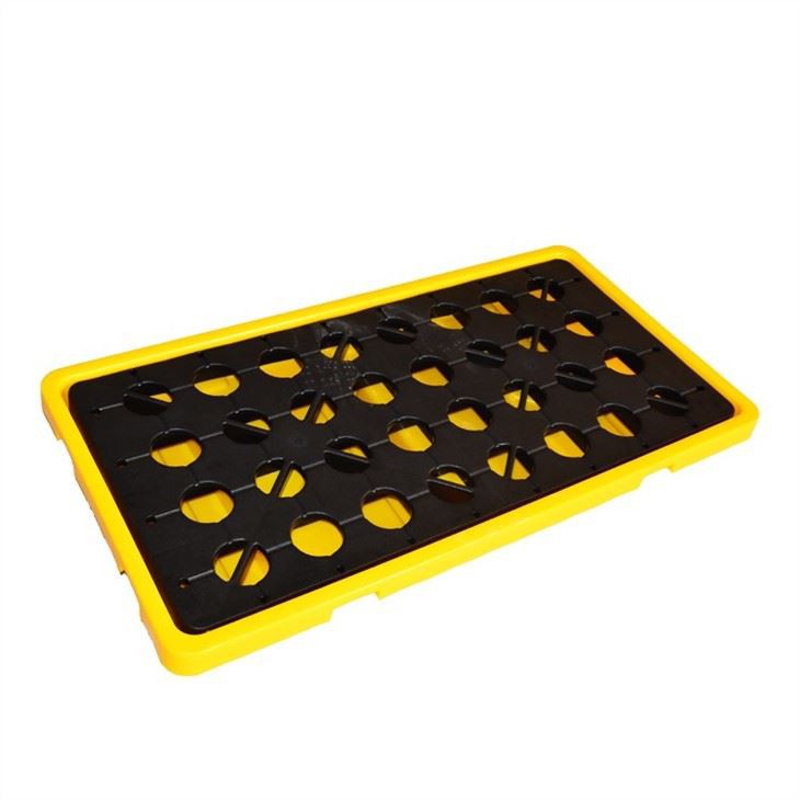 Durable HDPE Low Profile Spill Containment Pallet for Hazardous Liquids image 2