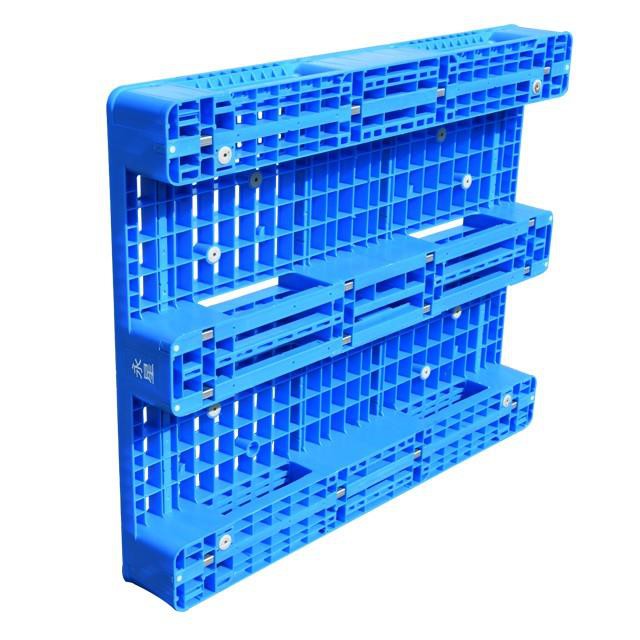 Durable HDPE Vented Rack Plastic Pallet with 4-Way Entry