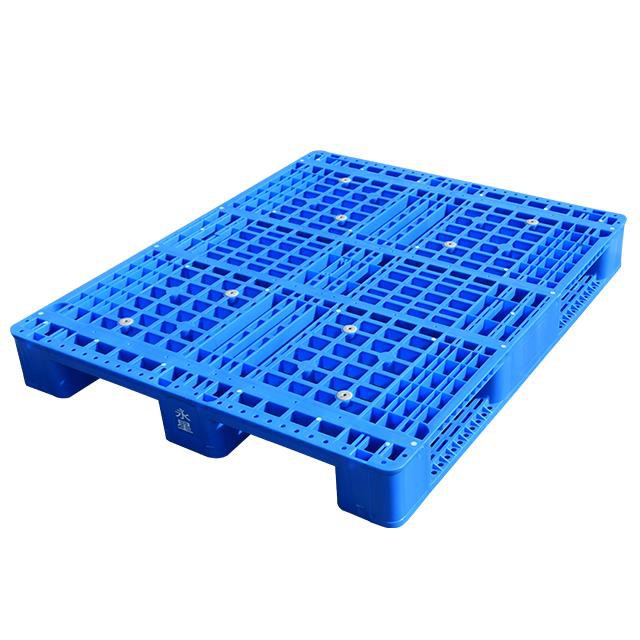 Durable HDPE Vented Rack Plastic Pallet with 4-Way Entry