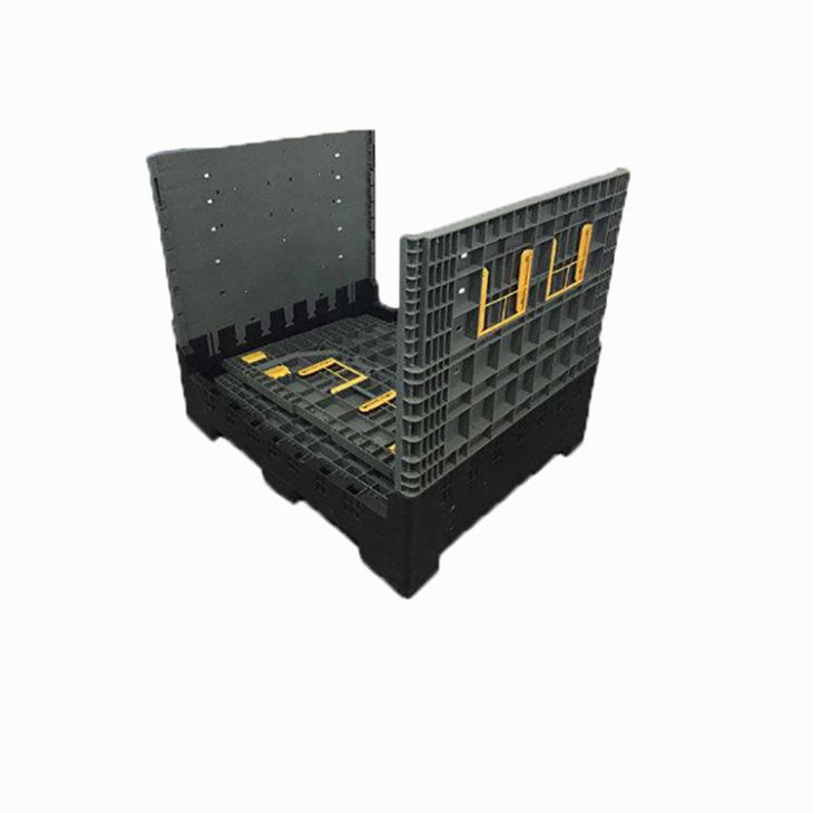 Durable HDPE Foldable Plastic Pallet Box for Logistics image 4