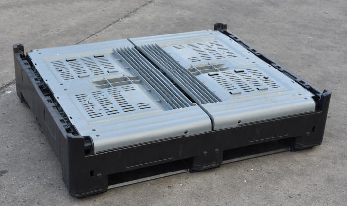 Heavy-Duty-Plastic-Container-360x230 Durable HDPE Large Foldable Plastic Pallet Container for Logistics