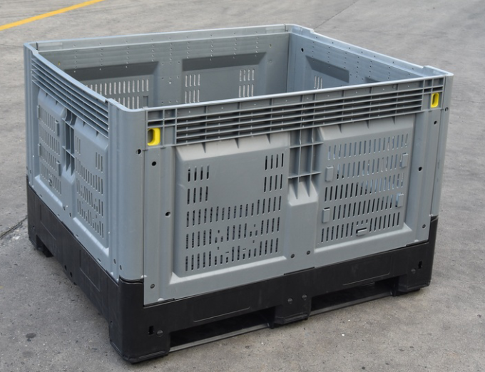 Stackable-Pallet-336x272 Durable HDPE Large Foldable Plastic Pallet Container for Logistics