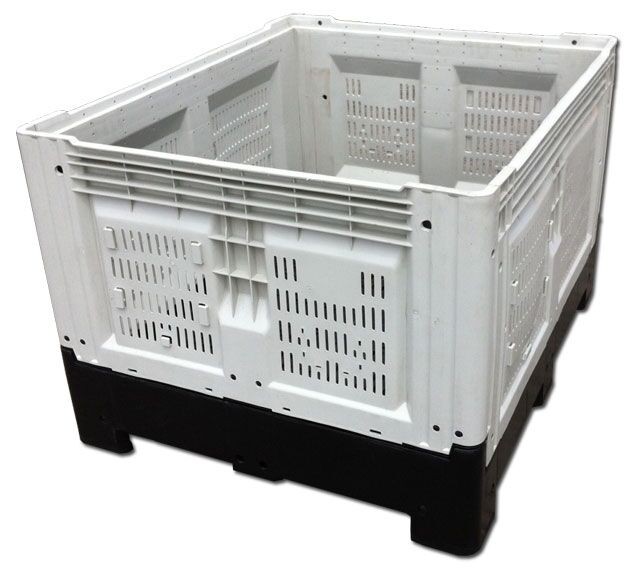 Durable Stackable HDPE Folding Plastic Crate for Logistics