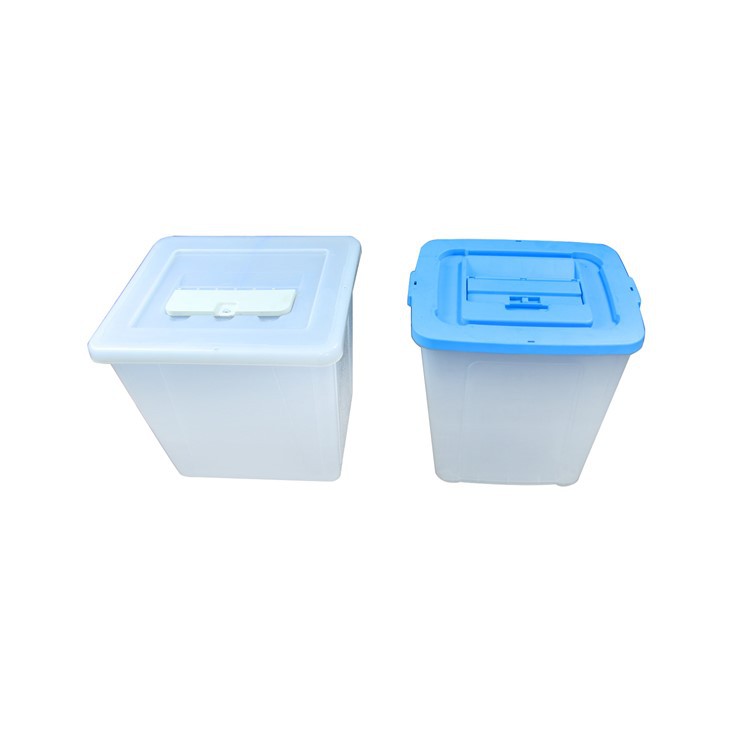 Eco-Friendly HDPE Ballot Box with Lockable PP Lid