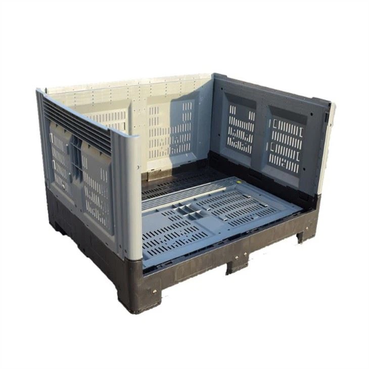 Heavy-Duty HDPE Vented Foldable Agricultural Harvest Bin image 3
