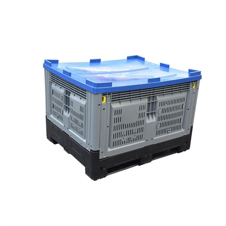 Heavy Duty Food Grade Collapsible Plastic Pallet Bin