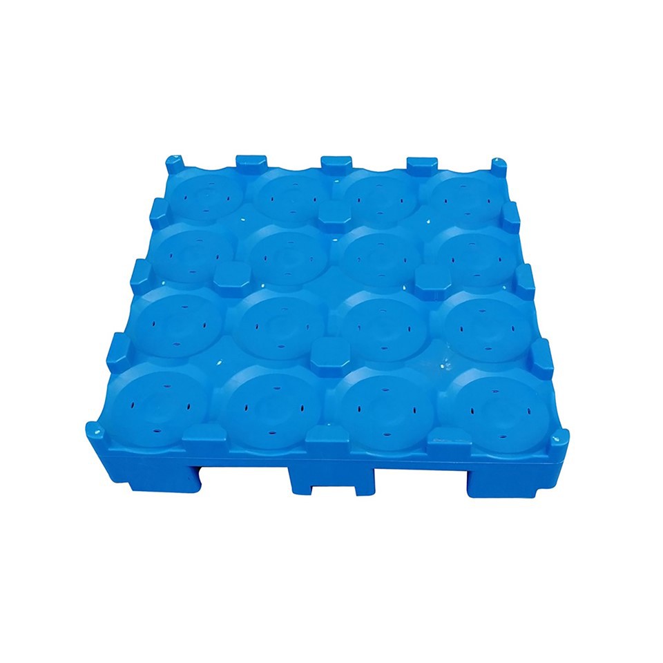 Durable 5-Gallon Water Bottle Plastic Pallet for Warehouse Logistics image 2