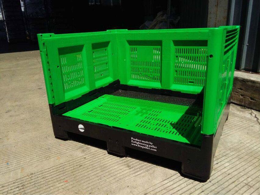 Foldable HDPE Plastic Pallet Bins for Logistics Heavy-Duty HDPE Foldable Plastic Pallet Bins for Logistics