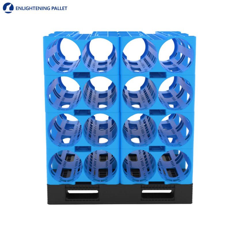 Durable HDPE Stackable 5 Gallon Water Bottle Storage Rack