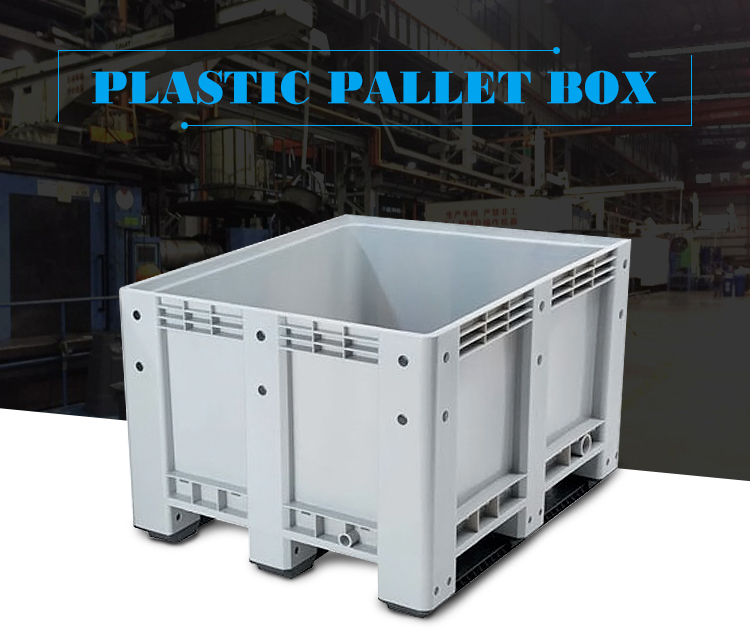 Heavy Duty HDPE Plastic Pallet Bin for Logistics & Storage