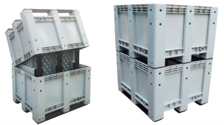 Heavy-Duty HDPE Plastic Pallet Crates for Logistics