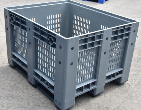 Heavy-Duty HDPE Vegetable Pallet Boxes for Logistics