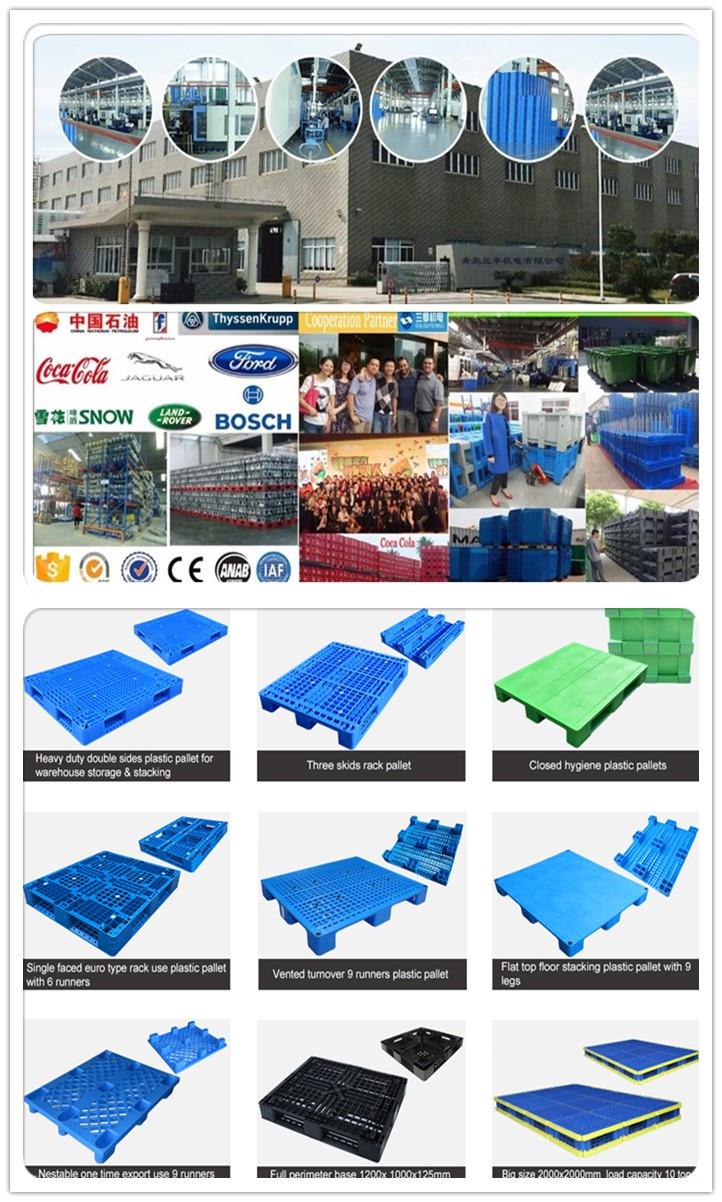 Durable HDPE Chemical Spill Plastic Pallet - Stackable & Versatile