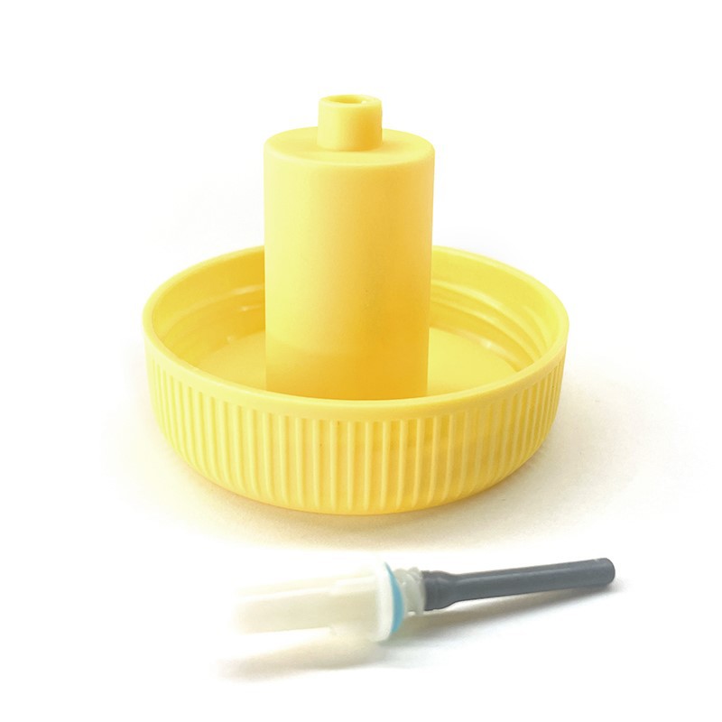 Durable Plastic Specimen Container - HDPE, Stackable, Leak-Proof