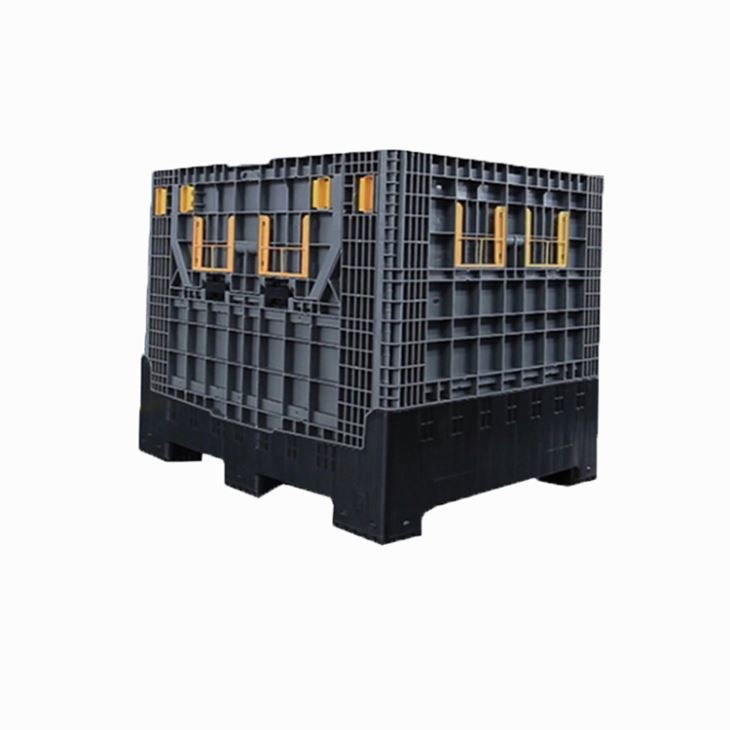 Foldable HDPE Plastic Pallet Box for Logistics & Storage