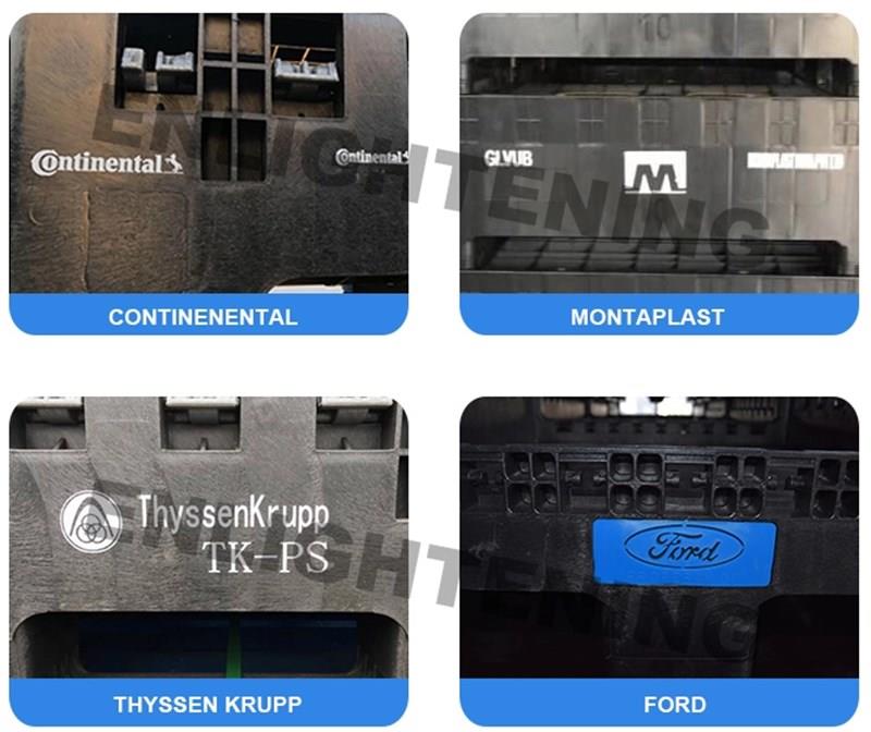 Foldable HDPE Plastic Pallet Box for Logistics & Storage