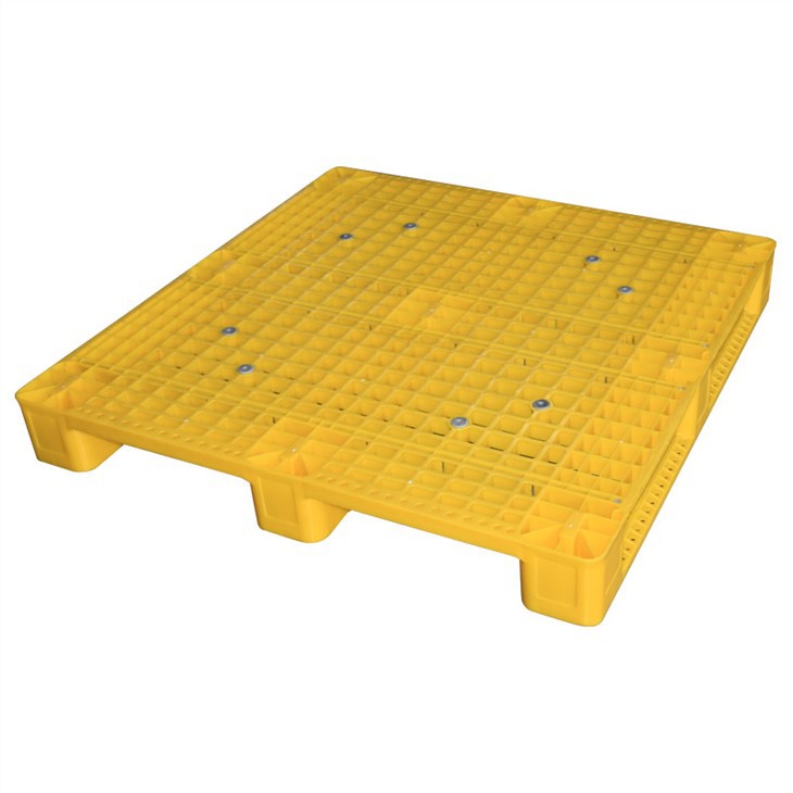 Durable HDPE Rackable Plastic Pallet 1300x1100mm for Logistics