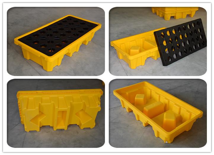 Durable HDPE Spill Pallet for Oil & Petroleum Storage