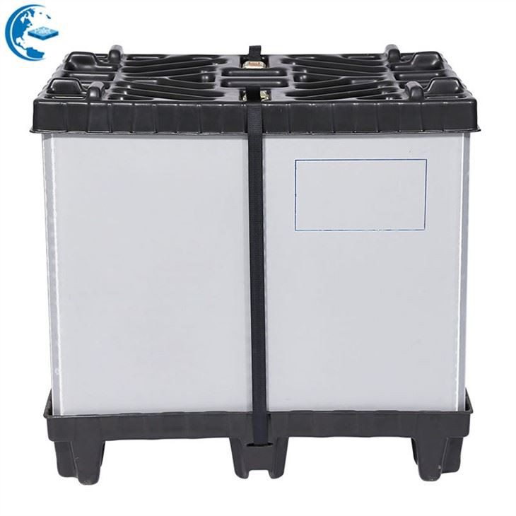 Durable Foldable HDPE Plastic Bulk Container 1200x1000mm